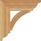 Ekena Millwork Thorton Traditional Rough Sawn Bracket, Western Red Cedar, 4"W x 16"D x 16"H BKT04X16X16THR01RWR - alternate 4